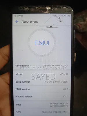 Huawei Y6 2018 16 GB Blue