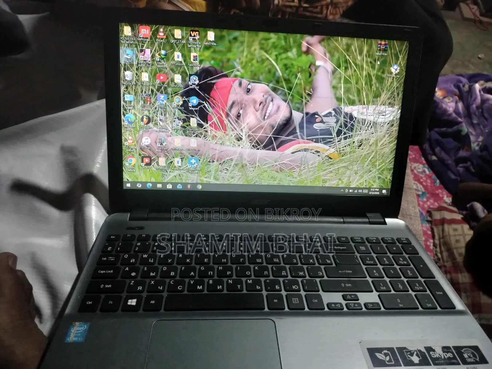 Laptop Acer 8GB Intel Core I3 SSD 128GB