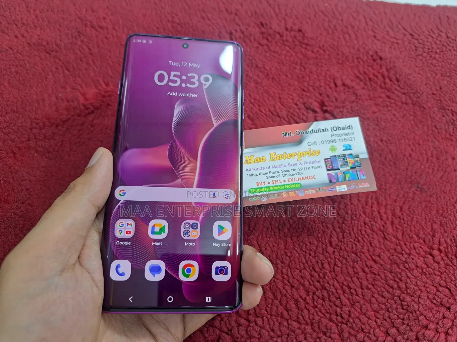 Motorola Edge 60 Pro 256 GB Purple