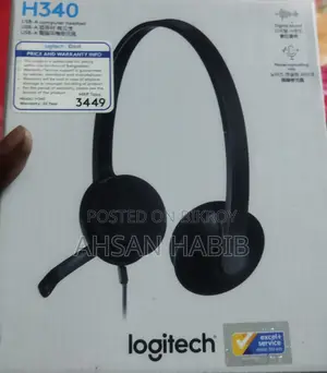 Logitech H340 হেডফোন ১ মাস ব্যবহৃত