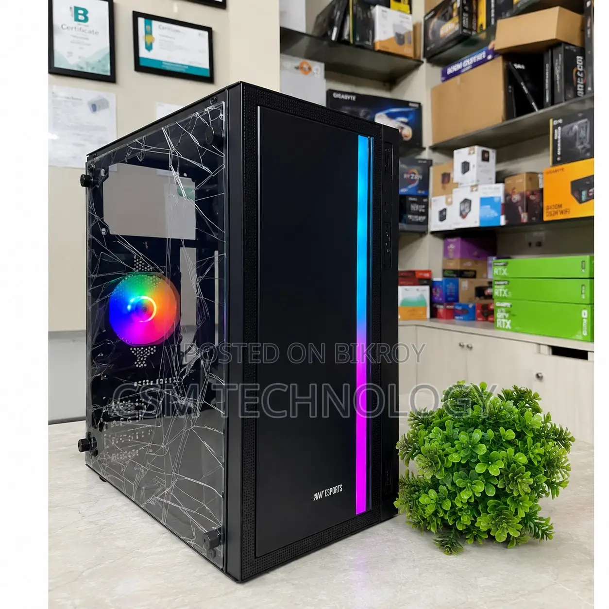 নতুন ডেস্কটপ কম্পিউটার 8GB Intel Core I5 SSD 128GB
