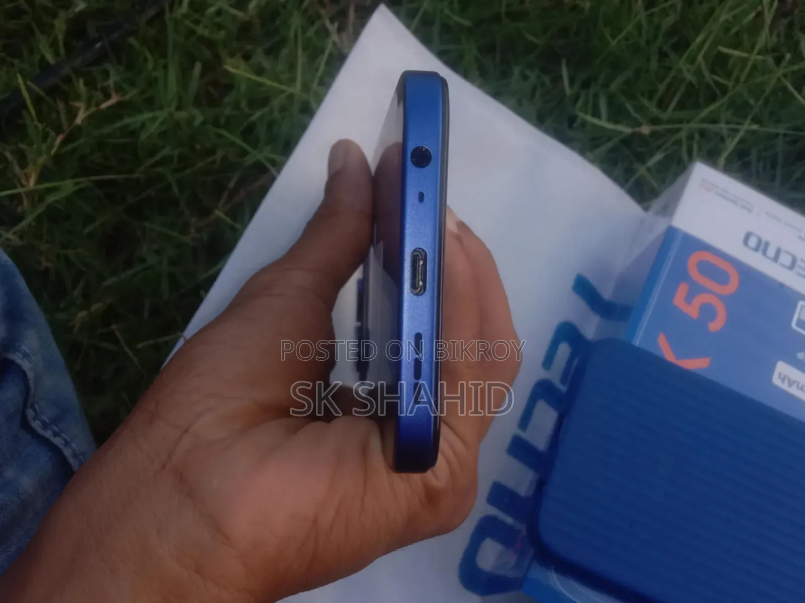 New Tecno Spark 50 128 GB Blue