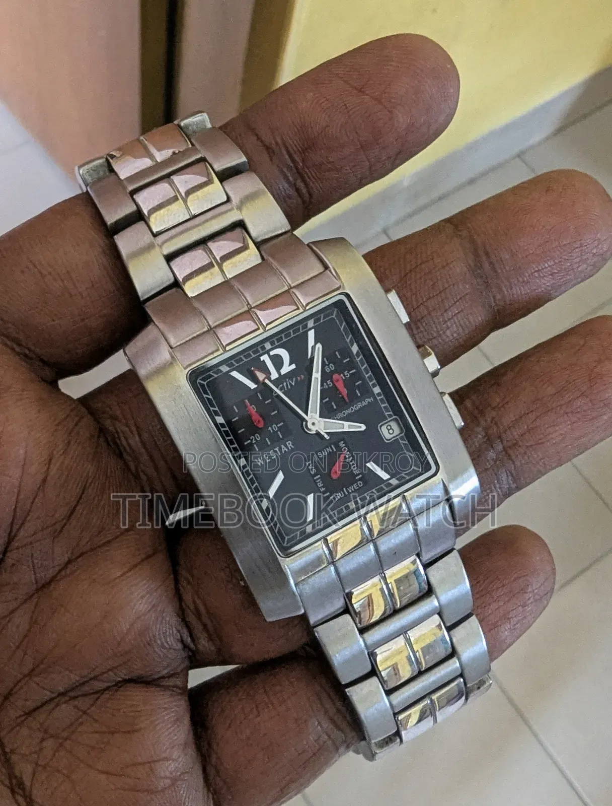 Westar Active Watch Beautiful Square Shape 100% Authentic