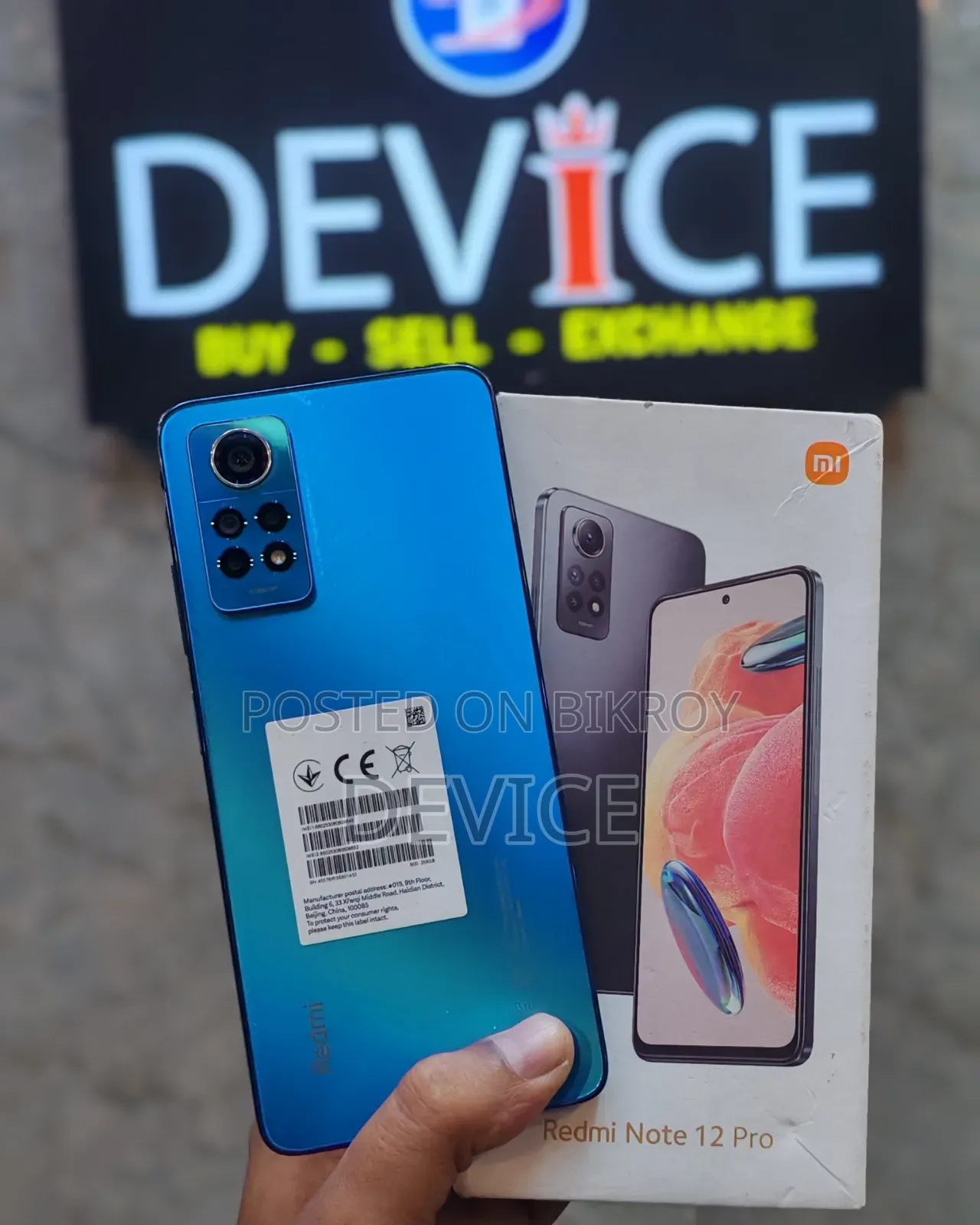 Xiaomi Redmi Note 12 Pro 4G 256 GB Red