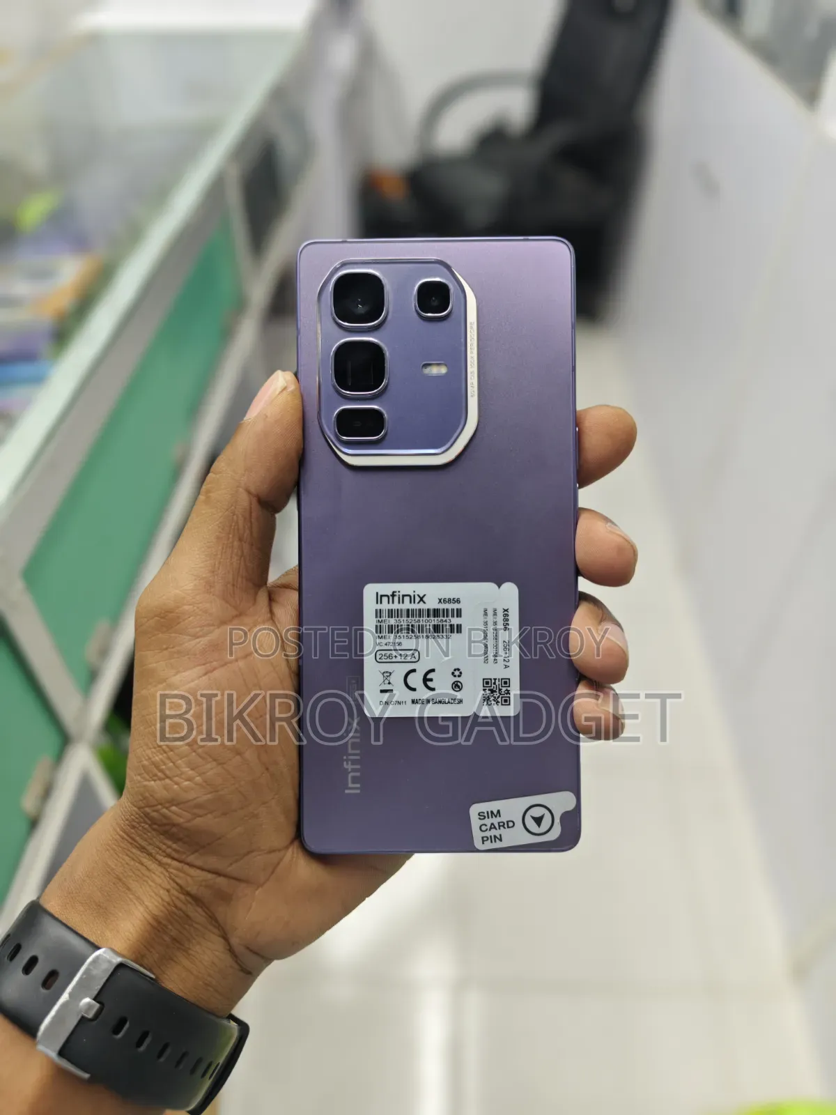 Infinix Note 50 Pro+ 256 GB Purple