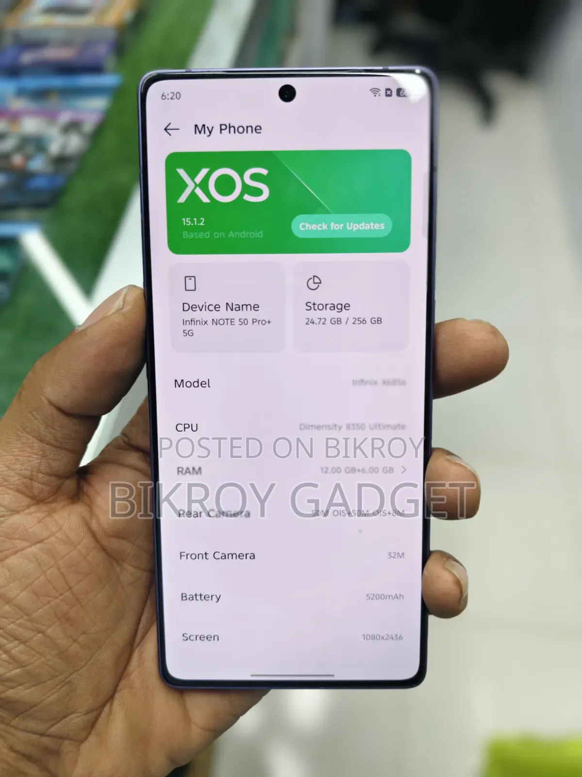Infinix Note 50 Pro+ 256 GB Purple