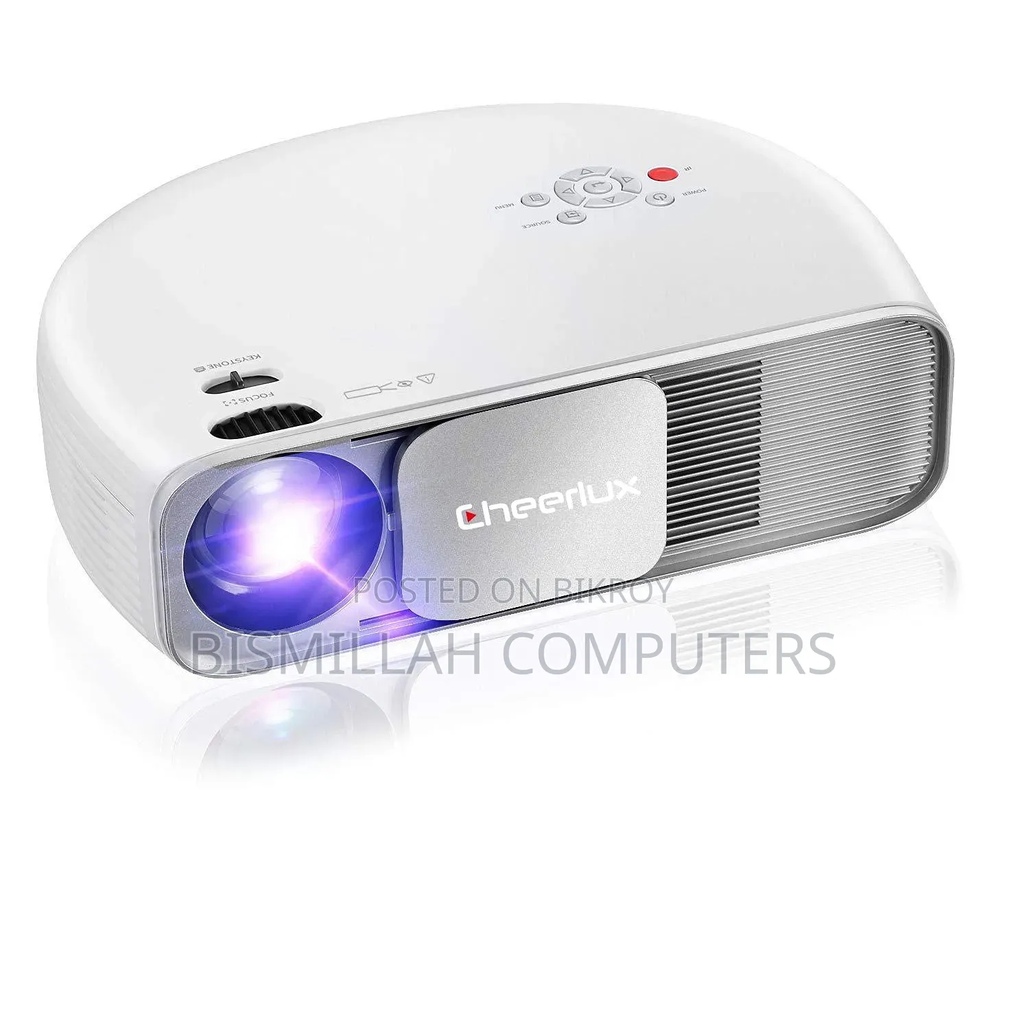 Cheerlux Cl760 3200 Lumens Projector With Built-in Tv Card
