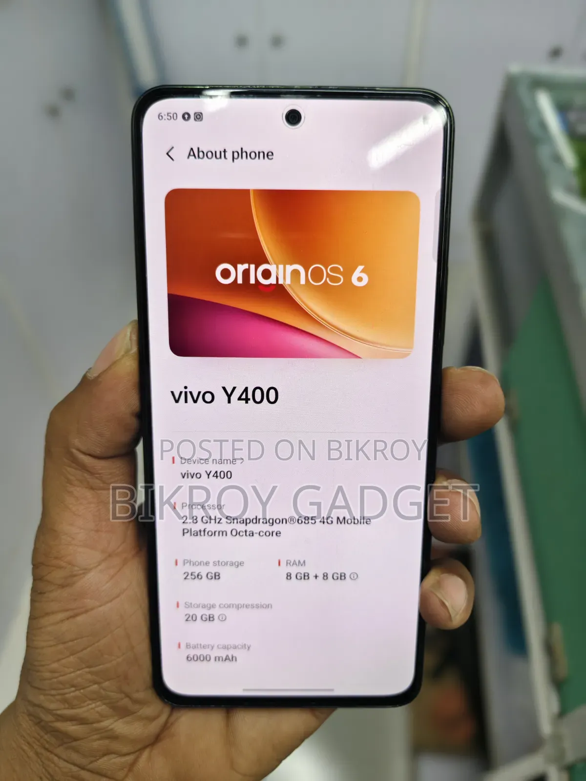 Vivo Y400 256 GB