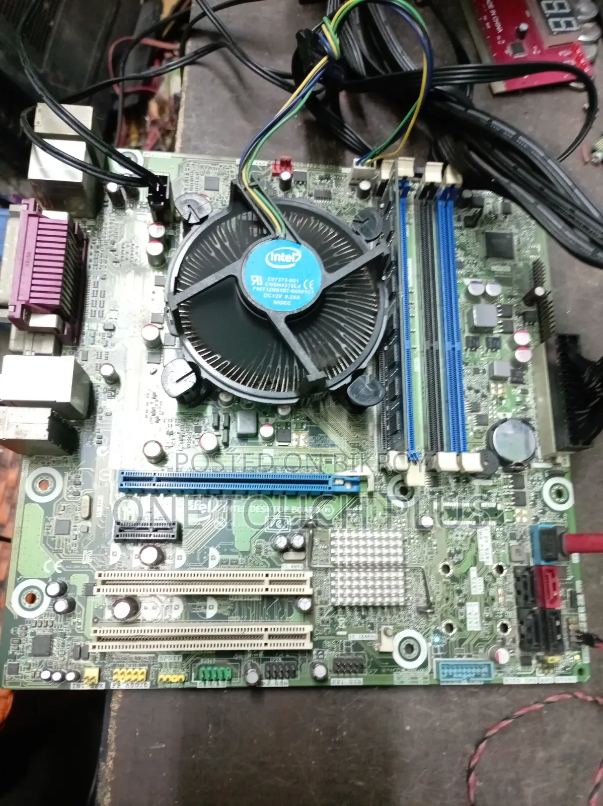 Intel De 75 Motherboard I3 2nd Gen Prossocer