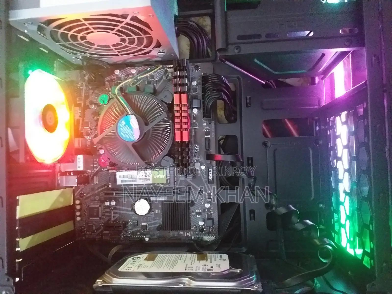 Desktop Computer 16GB Intel Core i5 HDD+SSD 512GB