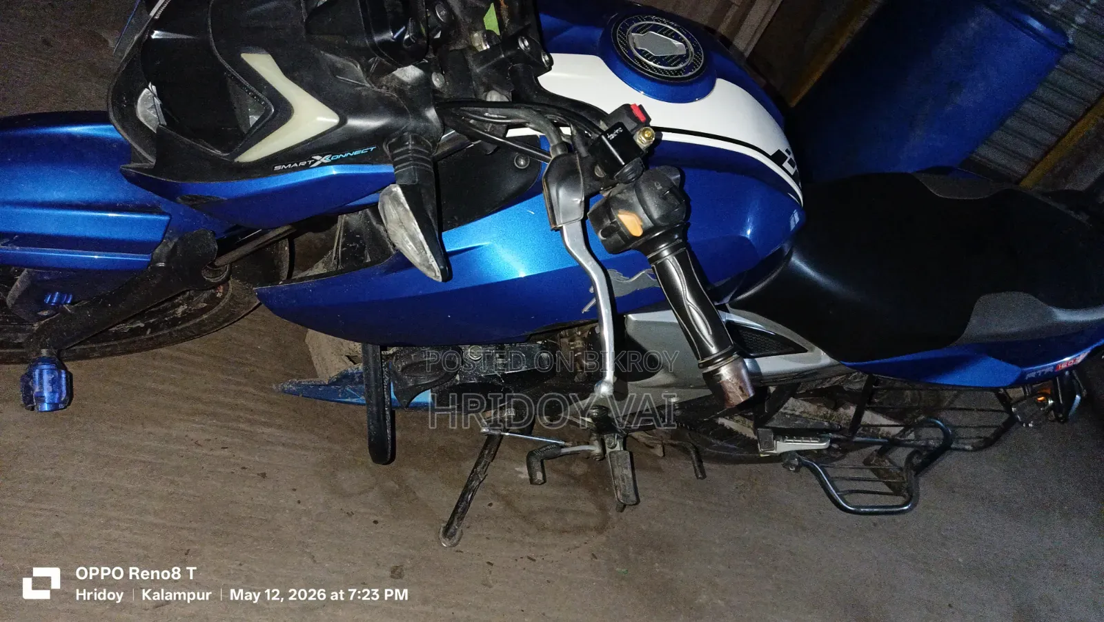 TVS Apache 160 4V 2021 Blue
