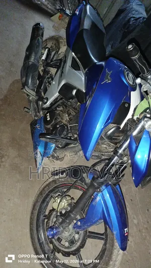 TVS Apache 160 4V 2021 Blue