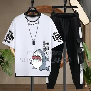 Half Sleeve T-Shirt With Full Pant Combo Set*