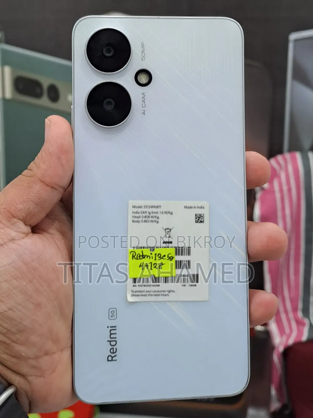 Xiaomi Redmi 13C 128 GB White