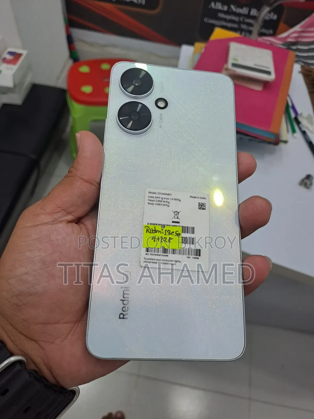 Xiaomi Redmi 13C 128 GB White