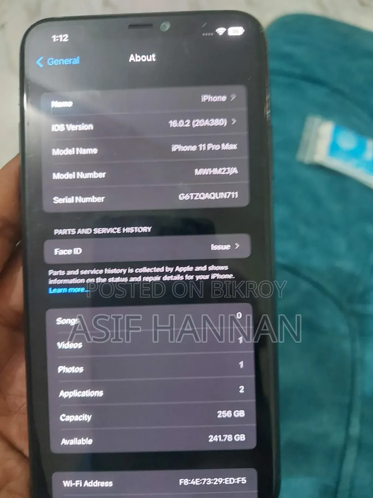 Apple iPhone 11 Pro Max 256 GB