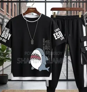 Half Sleeve T-Shirt With Full Pant Combo Set*