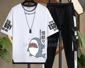 Half Sleeve T-Shirt With Full Pant Combo Set*
