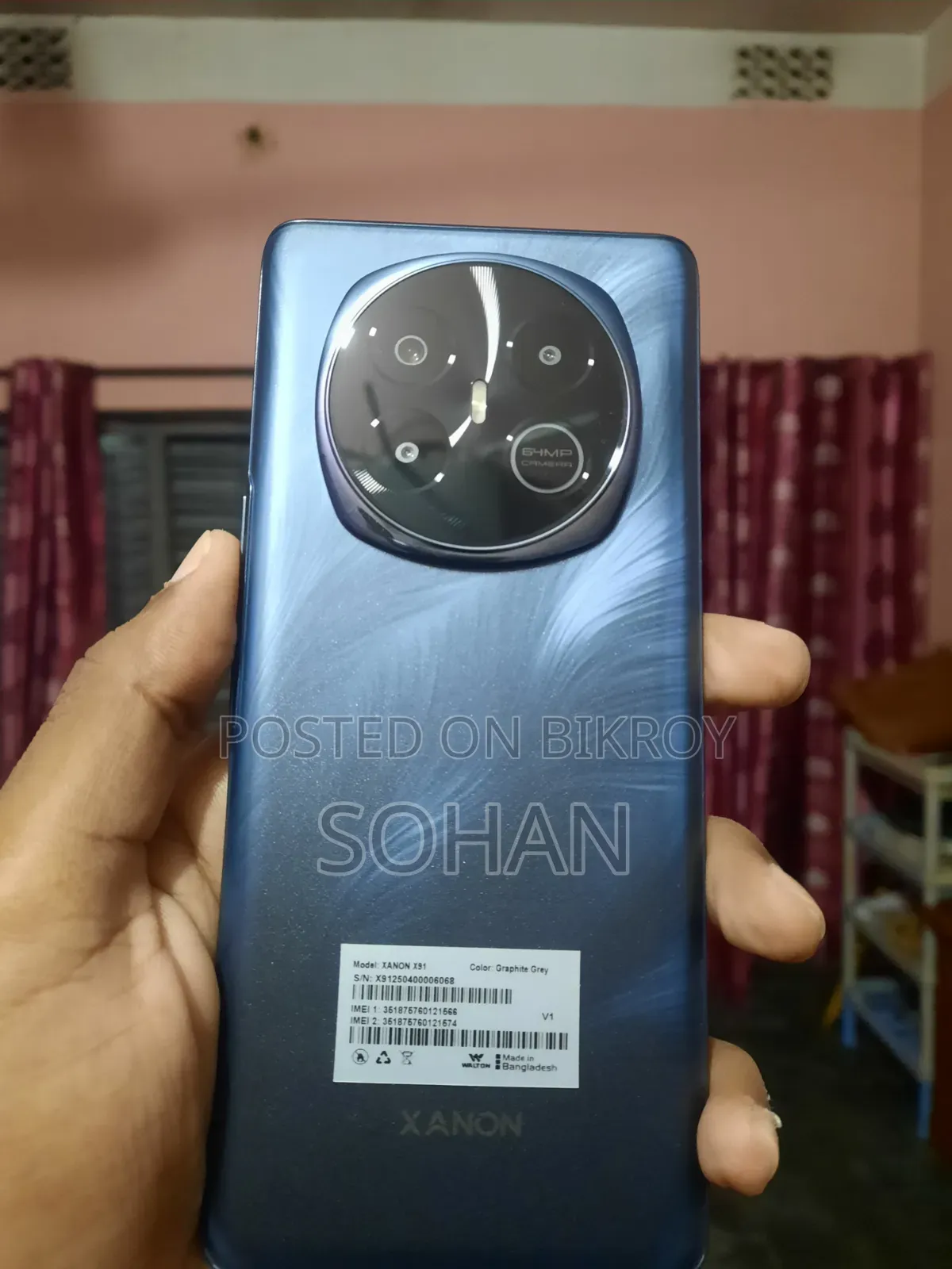 Walton XANON X91 256 GB Blue