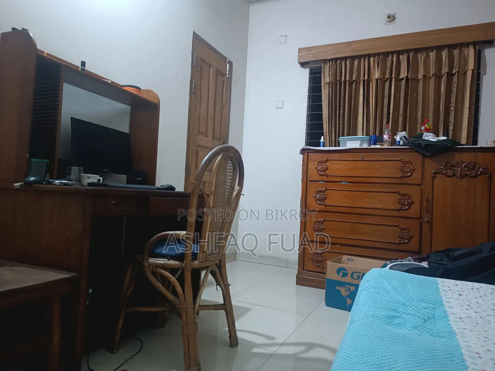 Furnished 1bdrm Apartment in Sufia Manzil, Hazaribagh for Rent