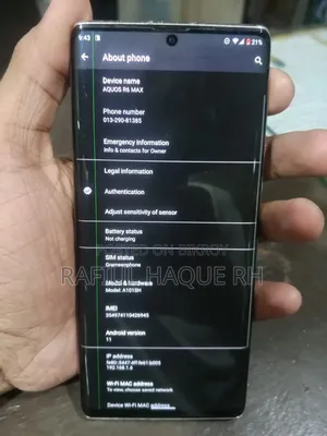 Sharp Aquos R6 128 GB White