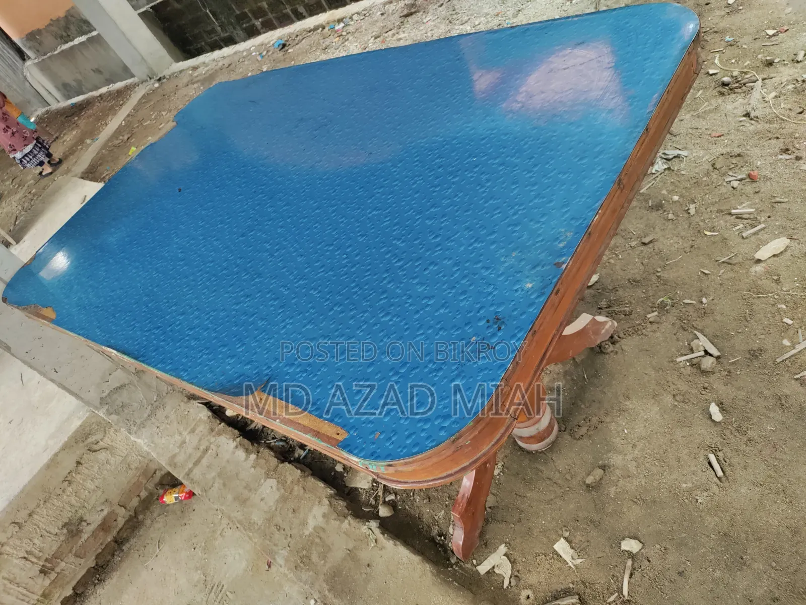 Sturdy 6-Seater Wooden Dining Table for Sale