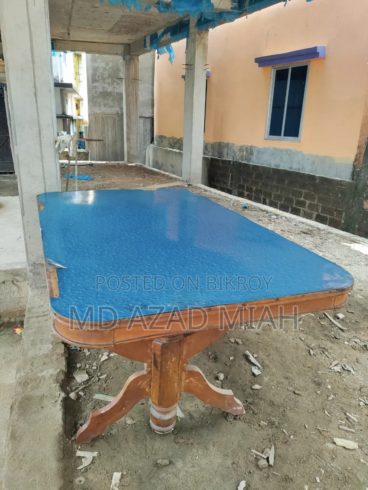 Sturdy 6-Seater Wooden Dining Table for Sale