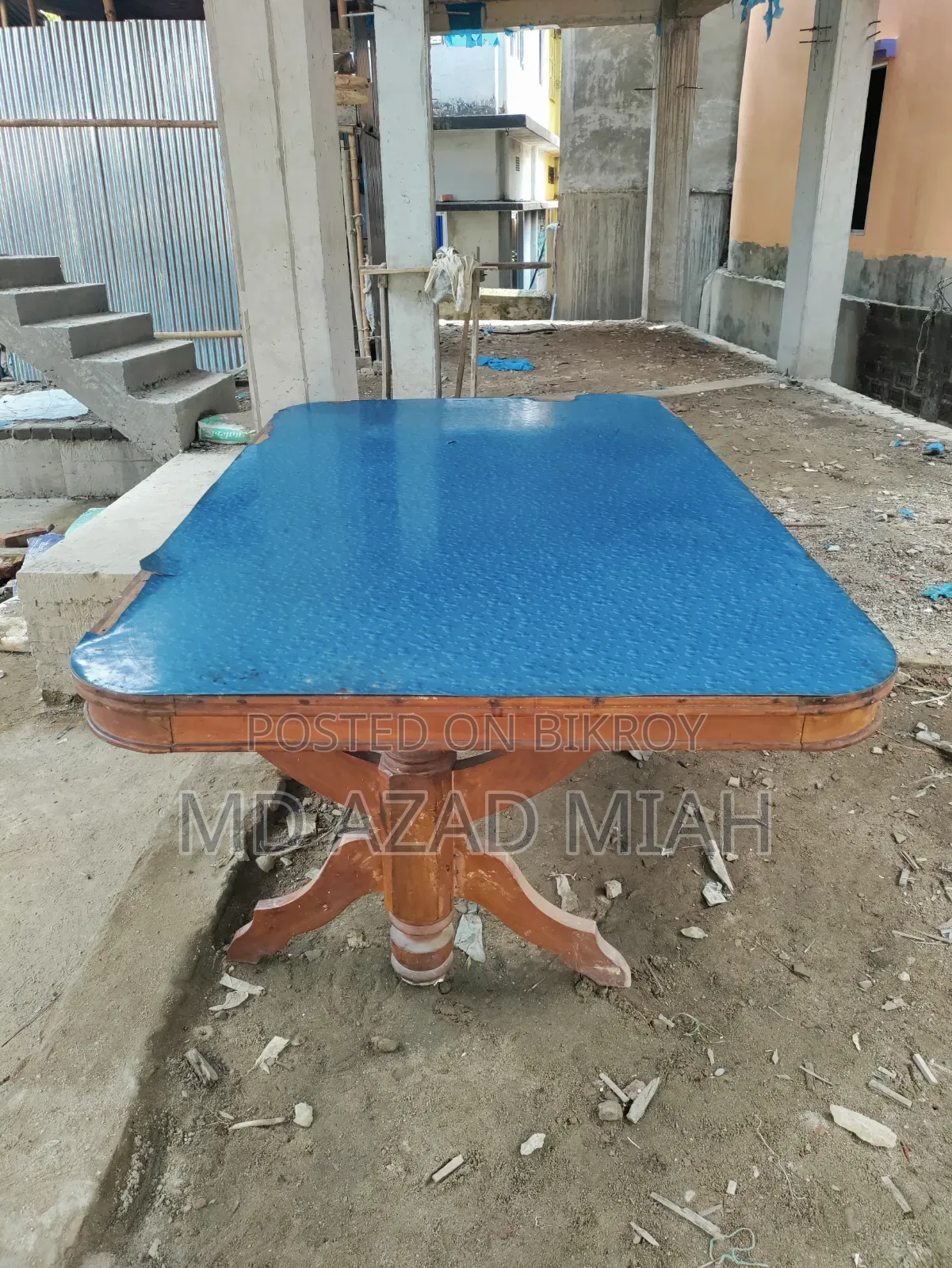 Sturdy 6-Seater Wooden Dining Table for Sale