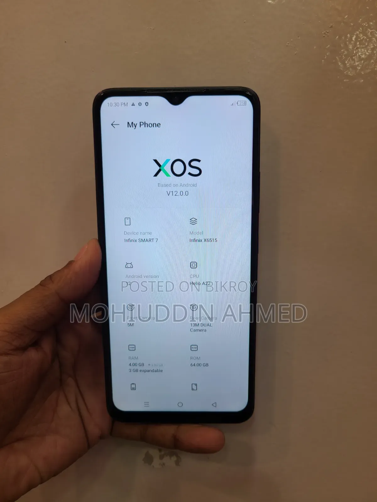 Infinix Smart 7 64 GB Black