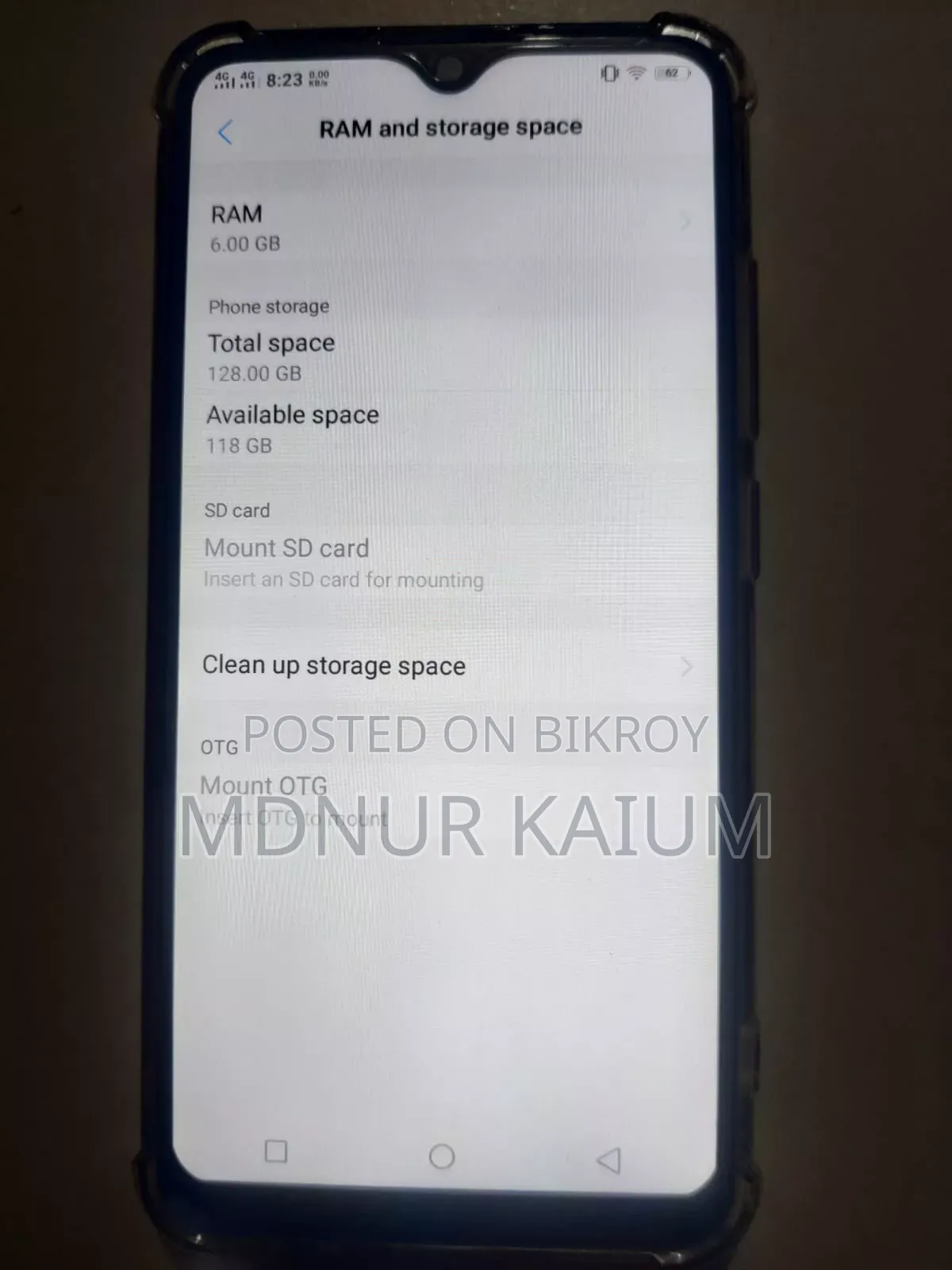 Vivo Y93 128 GB Blue