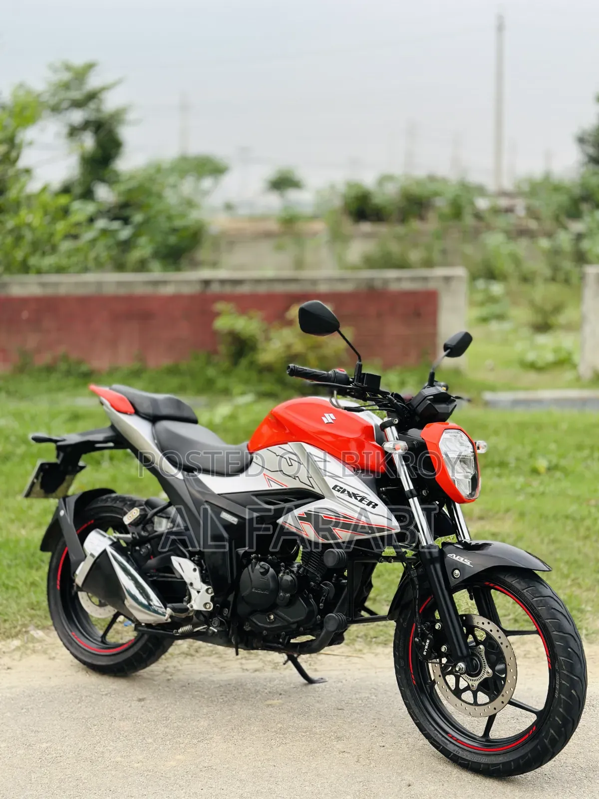 Suzuki Gixxer Fi ABS ২০২৪ অরেঞ্জ