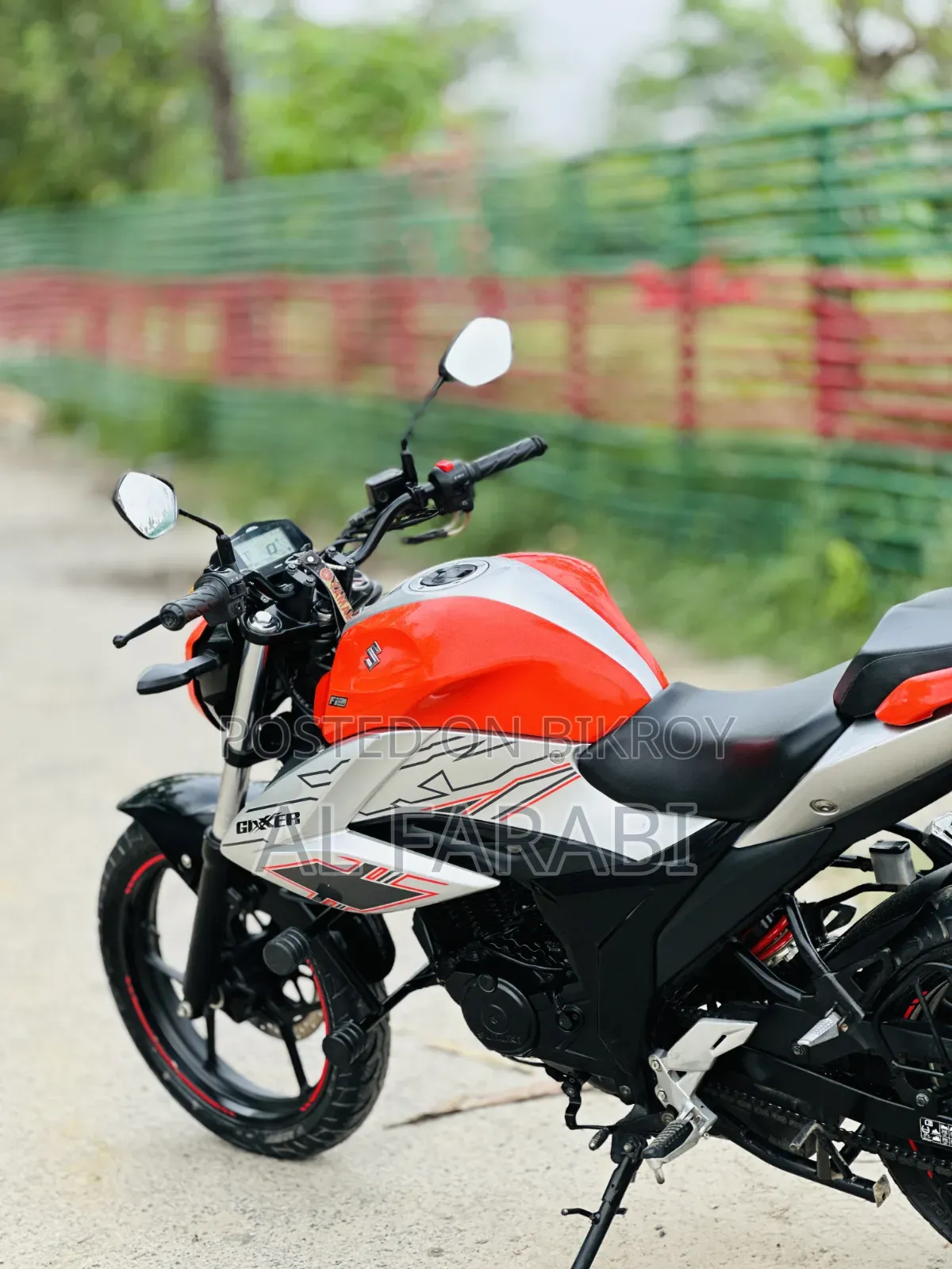 Suzuki Gixxer Fi ABS ২০২৪ অরেঞ্জ