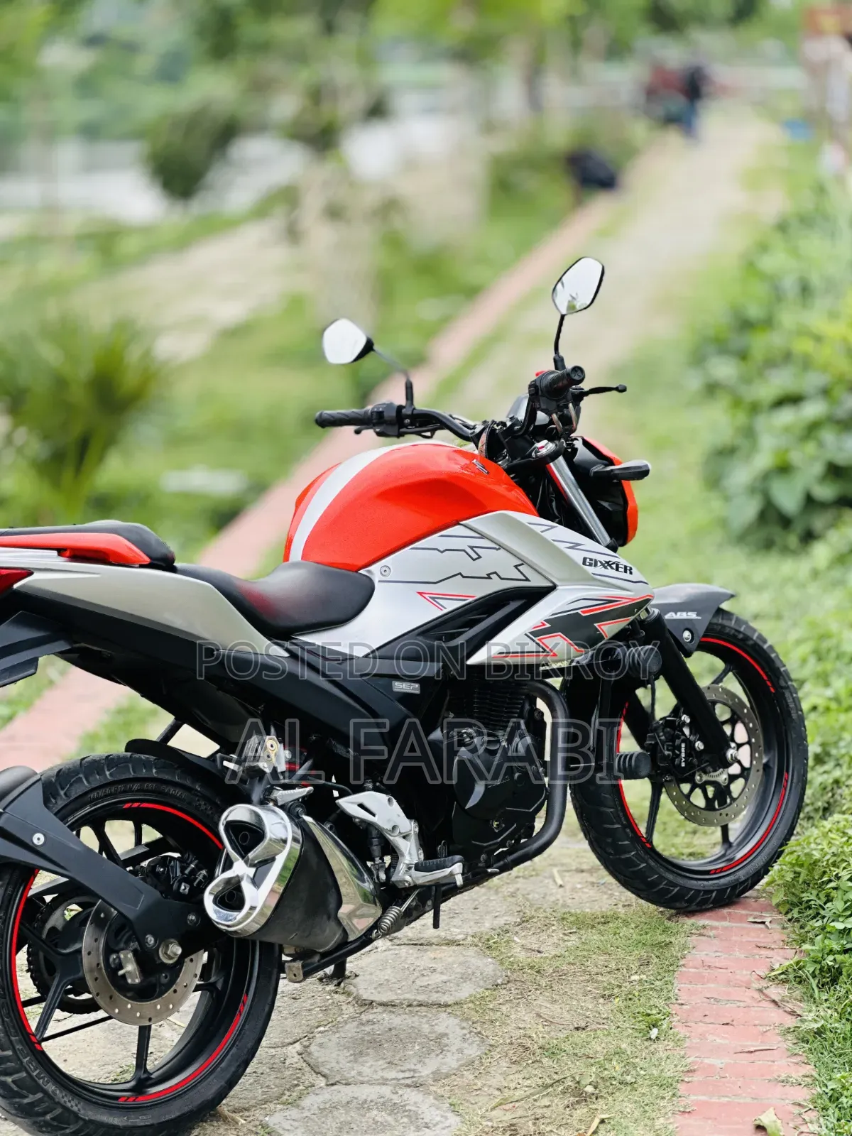 Suzuki Gixxer Fi ABS ২০২৪ অরেঞ্জ