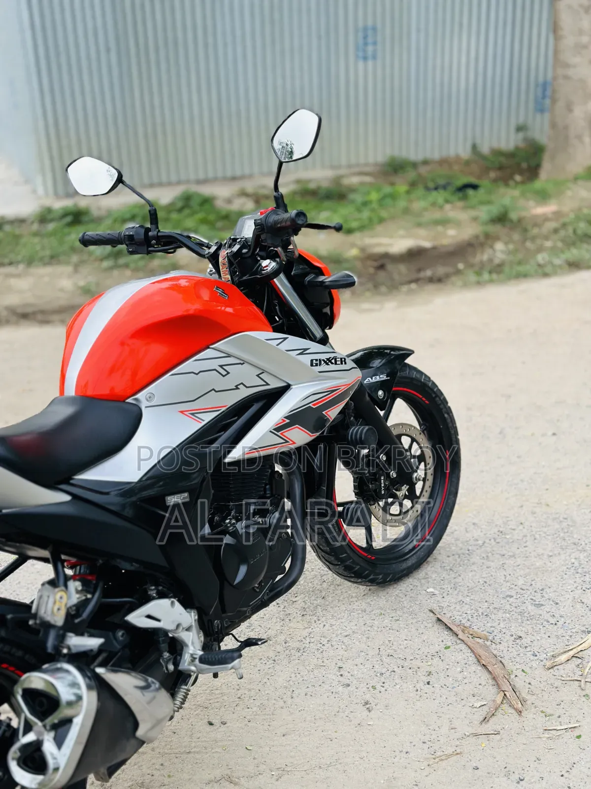Suzuki Gixxer Fi ABS ২০২৪ অরেঞ্জ