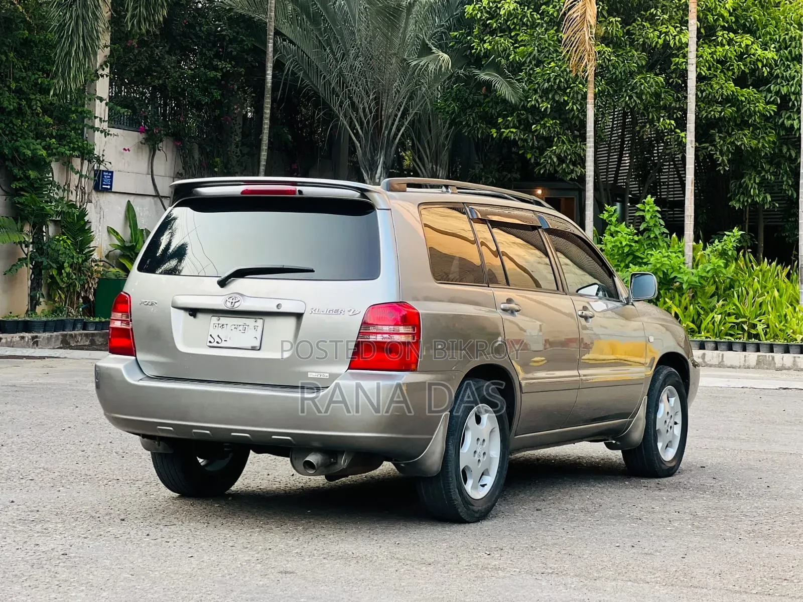 New Toyota Kluger 2002 Silver