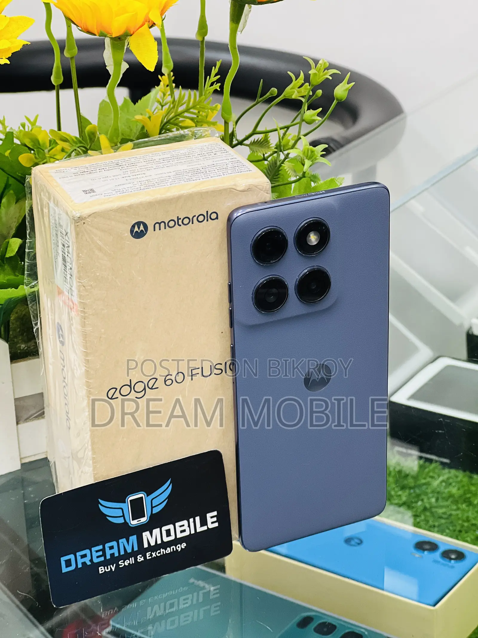 Motorola Edge 60 Fusion 256 GB Gray