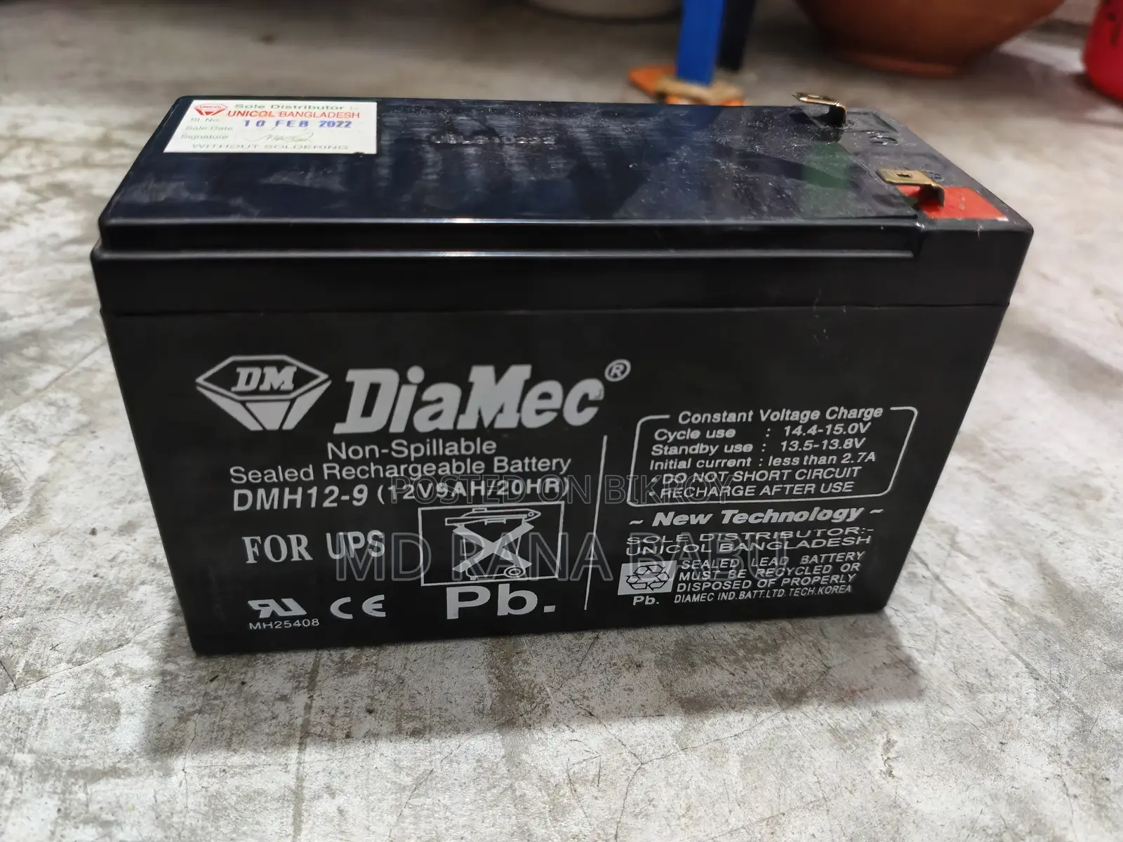 UPS Battery 12V-9AH