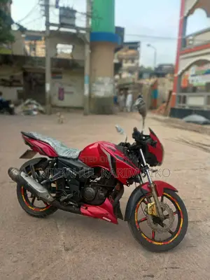 TVS Apache RTR 160 2V ABS 2017 Red