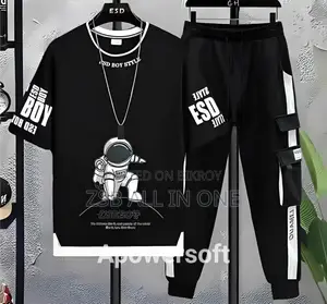 Half Sleeve T-Shirt & Trouser Set
