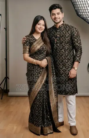 Premium Japanese Silk Saree with Matching Blouse Piece
