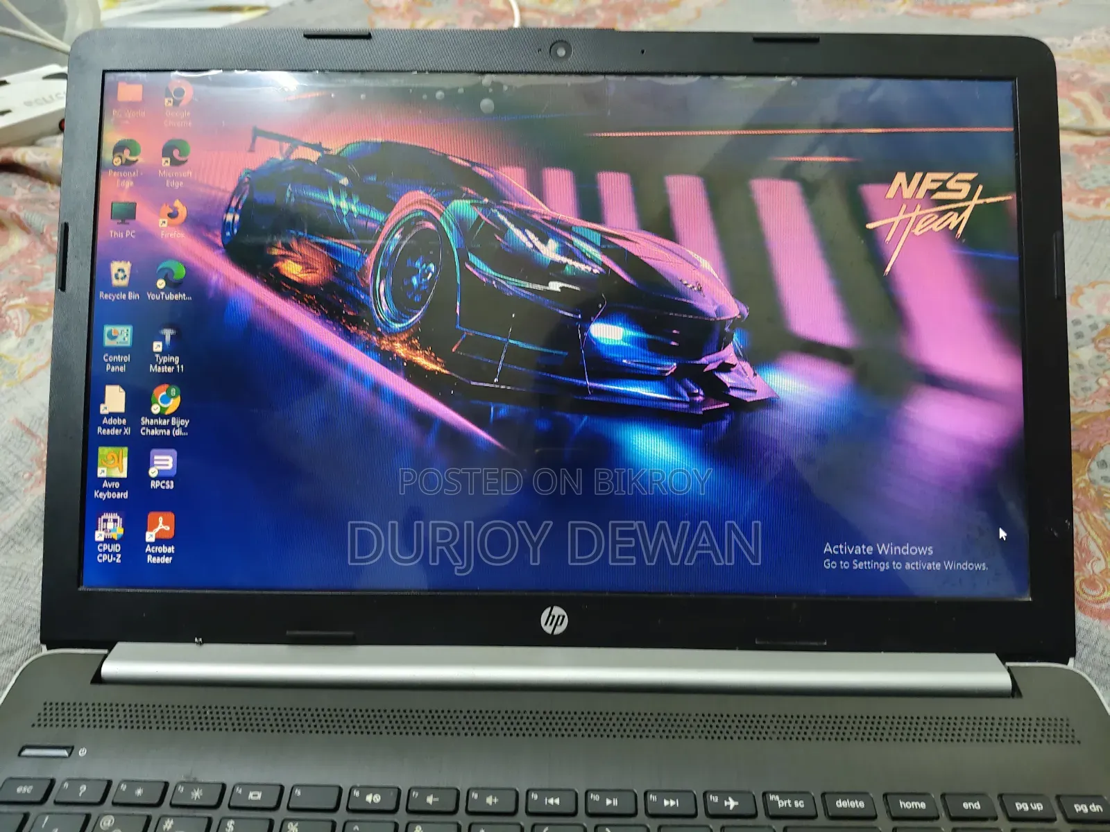 Laptop HP 15 4GB Intel Core I3 HDD+SSD 1T