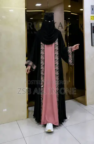 Embroidery Borka - Original 100% Dubai Fabric