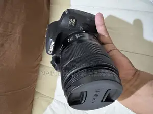 Canon 800d With 18-135 Usm Lens Display Shadow