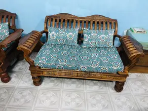 Segun Wood Sofa Set