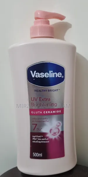 Vaseline Gluta Ceramide,Original Body Lotion 500ml, Made in Thailand