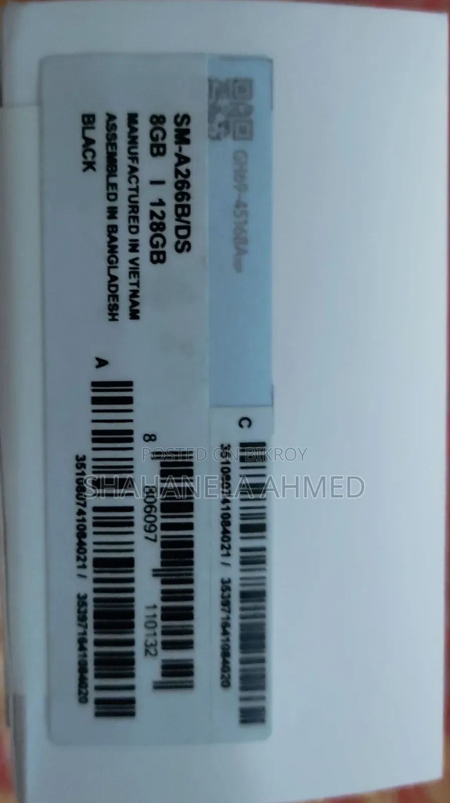 New Samsung Galaxy A26 128 GB Black