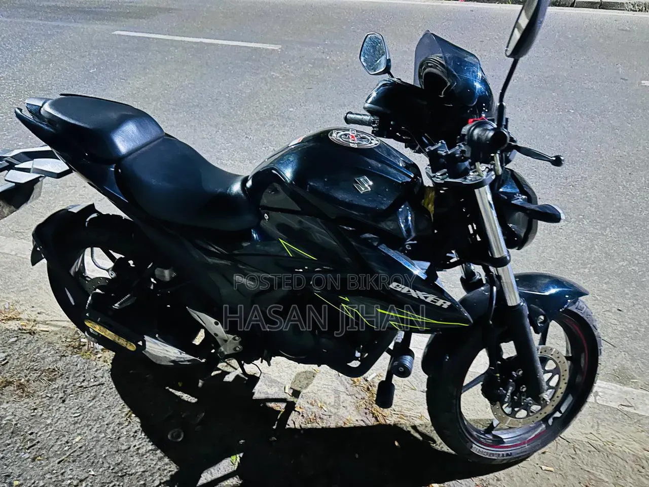 Suzuki Gixxer Monotone 2024 Black