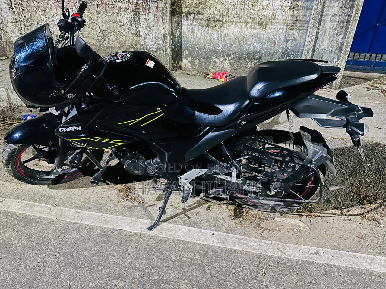 Suzuki Gixxer Monotone 2024 Black