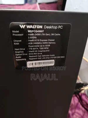 Desktop Computer 4GB SSD 1T