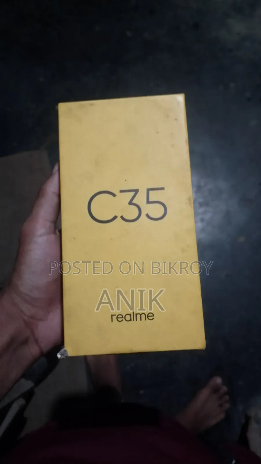 রিয়েলমি সি৩৫ ১২৮ জিবি ব্ল্যাক